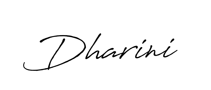 It looks lik you need a new signature style for name Dharini. Design unique handwritten (Antro_Vectra_Bolder) signature with our free signature maker in just a few clicks. Dharini signature style 7 images and pictures png