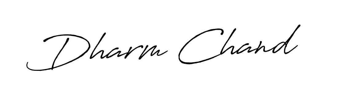 How to make Dharm Chand signature? Antro_Vectra_Bolder is a professional autograph style. Create handwritten signature for Dharm Chand name. Dharm Chand signature style 7 images and pictures png