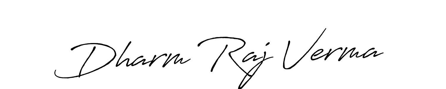 Also we have Dharm Raj Verma name is the best signature style. Create professional handwritten signature collection using Antro_Vectra_Bolder autograph style. Dharm Raj Verma signature style 7 images and pictures png