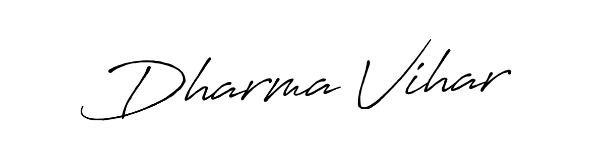 Make a beautiful signature design for name Dharma Vihar. Use this online signature maker to create a handwritten signature for free. Dharma Vihar signature style 7 images and pictures png