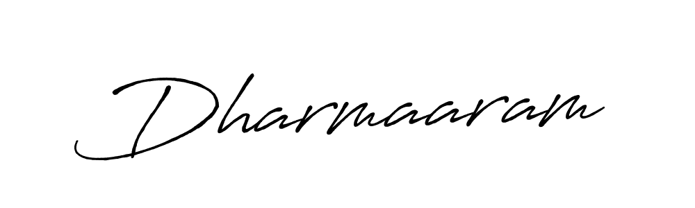 Make a beautiful signature design for name Dharmaaram. With this signature (Antro_Vectra_Bolder) style, you can create a handwritten signature for free. Dharmaaram signature style 7 images and pictures png