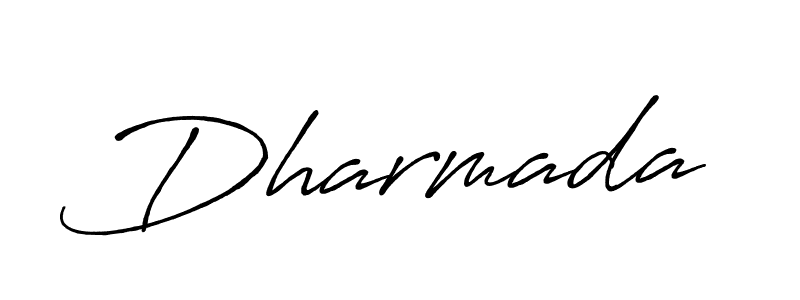 Create a beautiful signature design for name Dharmada. With this signature (Antro_Vectra_Bolder) fonts, you can make a handwritten signature for free. Dharmada signature style 7 images and pictures png