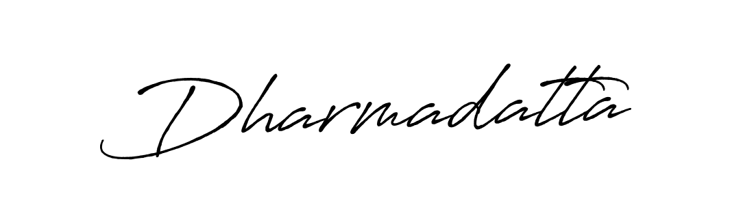 Also You can easily find your signature by using the search form. We will create Dharmadatta name handwritten signature images for you free of cost using Antro_Vectra_Bolder sign style. Dharmadatta signature style 7 images and pictures png