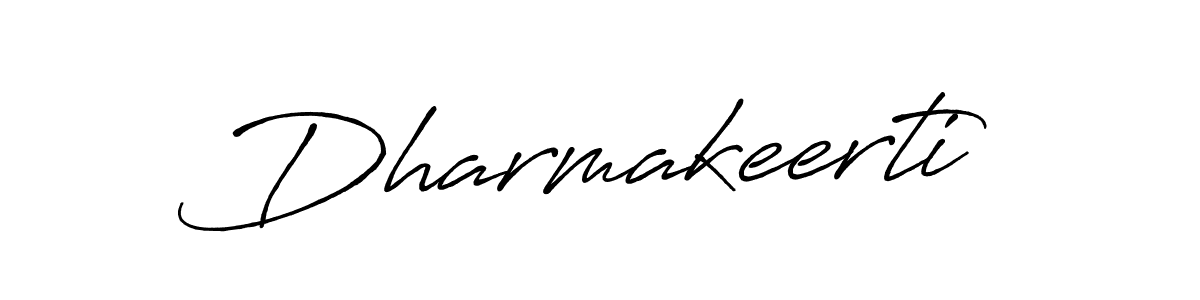 How to make Dharmakeerti name signature. Use Antro_Vectra_Bolder style for creating short signs online. This is the latest handwritten sign. Dharmakeerti signature style 7 images and pictures png