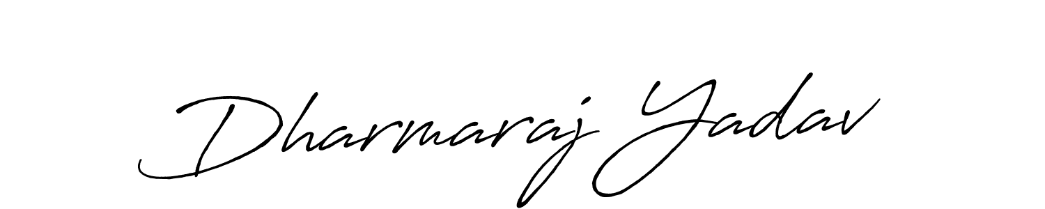 Dharmaraj Yadav stylish signature style. Best Handwritten Sign (Antro_Vectra_Bolder) for my name. Handwritten Signature Collection Ideas for my name Dharmaraj Yadav. Dharmaraj Yadav signature style 7 images and pictures png