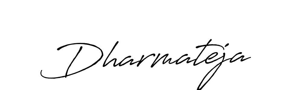 It looks lik you need a new signature style for name Dharmateja. Design unique handwritten (Antro_Vectra_Bolder) signature with our free signature maker in just a few clicks. Dharmateja signature style 7 images and pictures png