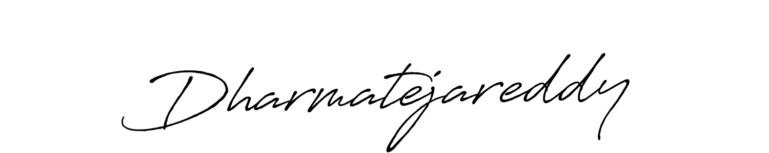 Use a signature maker to create a handwritten signature online. With this signature software, you can design (Antro_Vectra_Bolder) your own signature for name Dharmatejareddy. Dharmatejareddy signature style 7 images and pictures png
