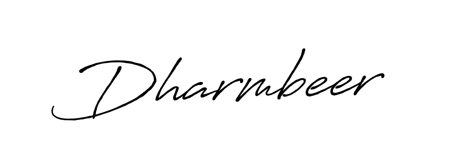 How to make Dharmbeer name signature. Use Antro_Vectra_Bolder style for creating short signs online. This is the latest handwritten sign. Dharmbeer signature style 7 images and pictures png