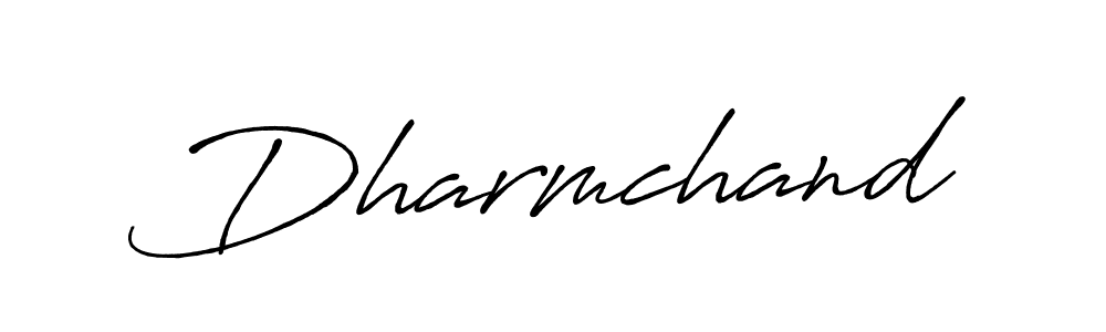 Make a beautiful signature design for name Dharmchand. With this signature (Antro_Vectra_Bolder) style, you can create a handwritten signature for free. Dharmchand signature style 7 images and pictures png