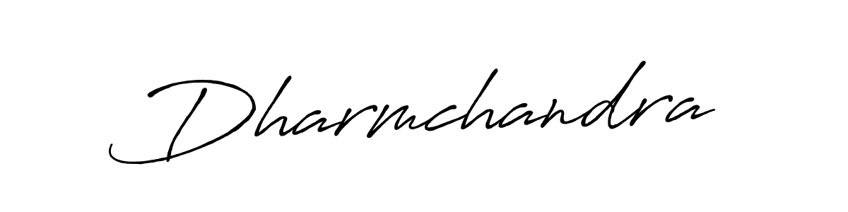 How to make Dharmchandra name signature. Use Antro_Vectra_Bolder style for creating short signs online. This is the latest handwritten sign. Dharmchandra signature style 7 images and pictures png