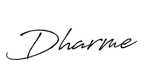 Also You can easily find your signature by using the search form. We will create Dharme name handwritten signature images for you free of cost using Antro_Vectra_Bolder sign style. Dharme signature style 7 images and pictures png