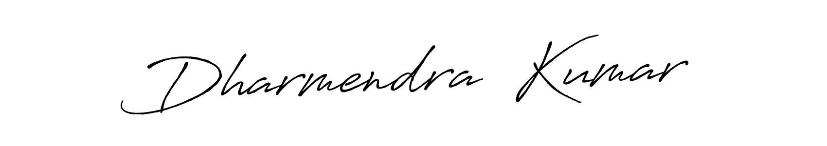 Create a beautiful signature design for name Dharmendra  Kumar. With this signature (Antro_Vectra_Bolder) fonts, you can make a handwritten signature for free. Dharmendra  Kumar signature style 7 images and pictures png