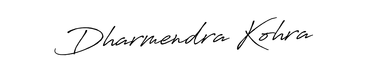 Antro_Vectra_Bolder is a professional signature style that is perfect for those who want to add a touch of class to their signature. It is also a great choice for those who want to make their signature more unique. Get Dharmendra Kohra name to fancy signature for free. Dharmendra Kohra signature style 7 images and pictures png