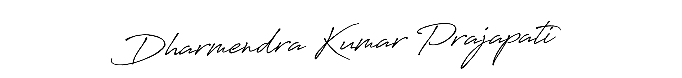 Design your own signature with our free online signature maker. With this signature software, you can create a handwritten (Antro_Vectra_Bolder) signature for name Dharmendra Kumar Prajapati. Dharmendra Kumar Prajapati signature style 7 images and pictures png