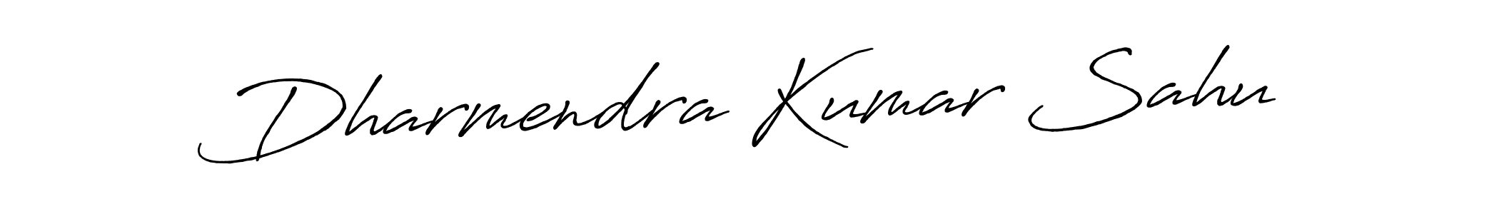 The best way (Antro_Vectra_Bolder) to make a short signature is to pick only two or three words in your name. The name Dharmendra Kumar Sahu include a total of six letters. For converting this name. Dharmendra Kumar Sahu signature style 7 images and pictures png