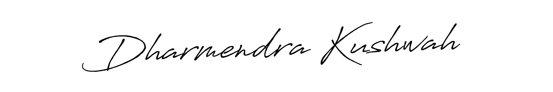 Make a short Dharmendra Kushwah signature style. Manage your documents anywhere anytime using Antro_Vectra_Bolder. Create and add eSignatures, submit forms, share and send files easily. Dharmendra Kushwah signature style 7 images and pictures png