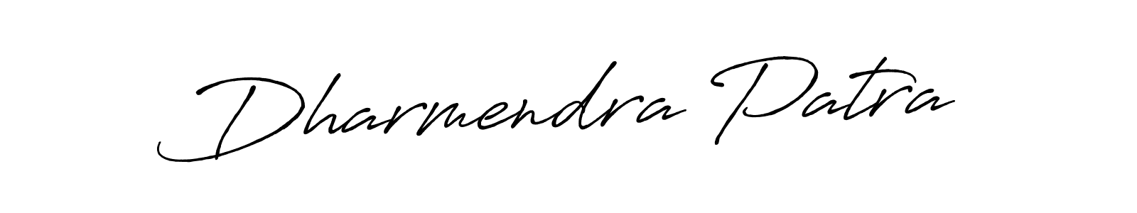 Make a short Dharmendra Patra signature style. Manage your documents anywhere anytime using Antro_Vectra_Bolder. Create and add eSignatures, submit forms, share and send files easily. Dharmendra Patra signature style 7 images and pictures png