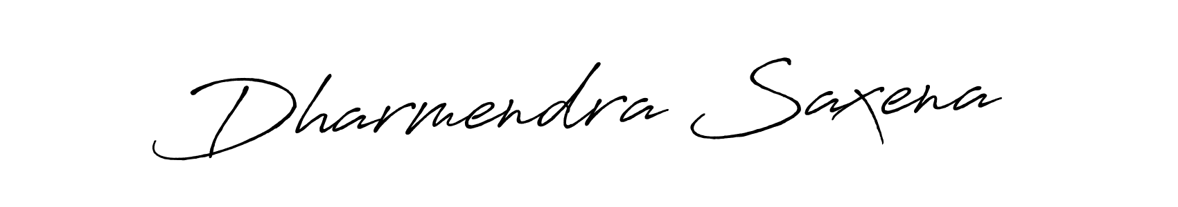 Dharmendra Saxena stylish signature style. Best Handwritten Sign (Antro_Vectra_Bolder) for my name. Handwritten Signature Collection Ideas for my name Dharmendra Saxena. Dharmendra Saxena signature style 7 images and pictures png