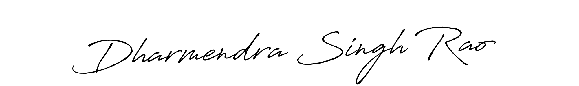 This is the best signature style for the Dharmendra Singh Rao name. Also you like these signature font (Antro_Vectra_Bolder). Mix name signature. Dharmendra Singh Rao signature style 7 images and pictures png