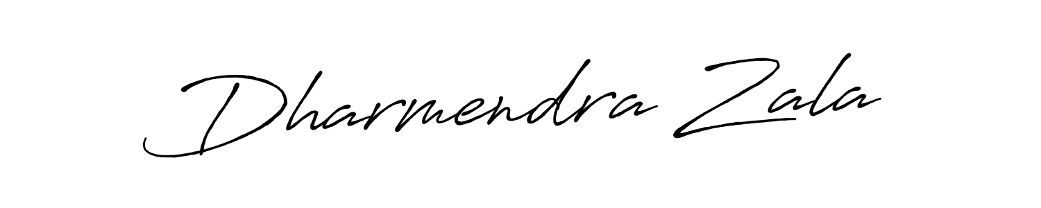 It looks lik you need a new signature style for name Dharmendra Zala. Design unique handwritten (Antro_Vectra_Bolder) signature with our free signature maker in just a few clicks. Dharmendra Zala signature style 7 images and pictures png