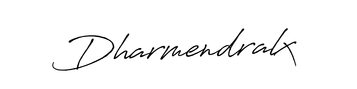 It looks lik you need a new signature style for name Dharmendralx. Design unique handwritten (Antro_Vectra_Bolder) signature with our free signature maker in just a few clicks. Dharmendralx signature style 7 images and pictures png