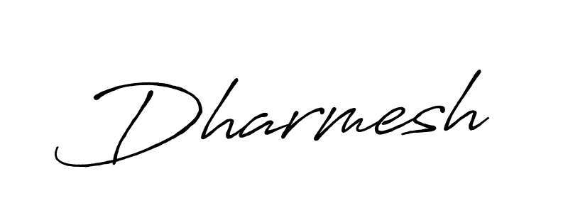 Make a beautiful signature design for name Dharmesh. Use this online signature maker to create a handwritten signature for free. Dharmesh signature style 7 images and pictures png