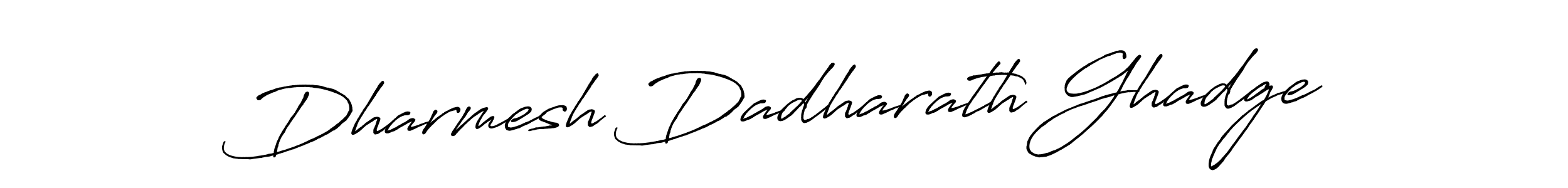 How to Draw Dharmesh Dadharath Ghadge signature style? Antro_Vectra_Bolder is a latest design signature styles for name Dharmesh Dadharath Ghadge. Dharmesh Dadharath Ghadge signature style 7 images and pictures png