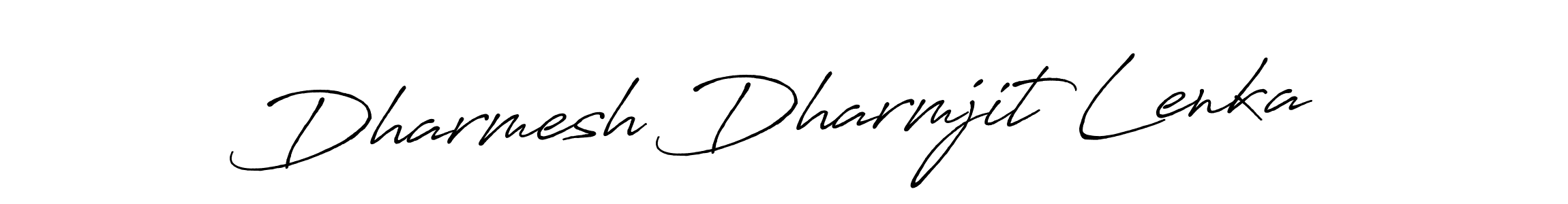 Make a beautiful signature design for name Dharmesh Dharmjit Lenka. Use this online signature maker to create a handwritten signature for free. Dharmesh Dharmjit Lenka signature style 7 images and pictures png