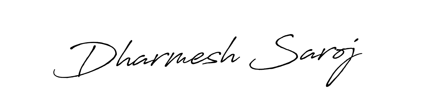 You should practise on your own different ways (Antro_Vectra_Bolder) to write your name (Dharmesh Saroj) in signature. don't let someone else do it for you. Dharmesh Saroj signature style 7 images and pictures png