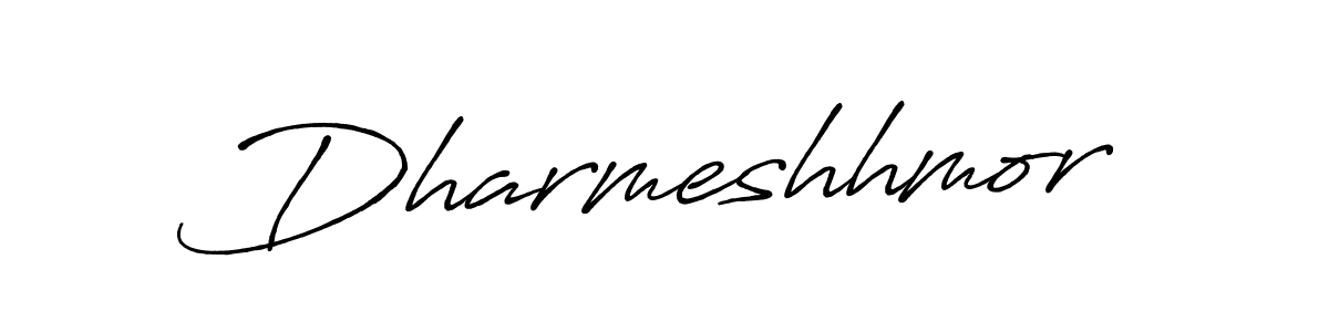 How to make Dharmeshhmor signature? Antro_Vectra_Bolder is a professional autograph style. Create handwritten signature for Dharmeshhmor name. Dharmeshhmor signature style 7 images and pictures png