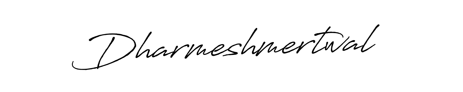 It looks lik you need a new signature style for name Dharmeshmertwal. Design unique handwritten (Antro_Vectra_Bolder) signature with our free signature maker in just a few clicks. Dharmeshmertwal signature style 7 images and pictures png