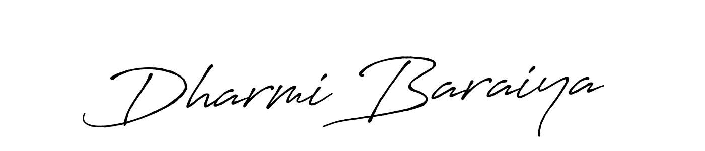 Also You can easily find your signature by using the search form. We will create Dharmi Baraiya name handwritten signature images for you free of cost using Antro_Vectra_Bolder sign style. Dharmi Baraiya signature style 7 images and pictures png