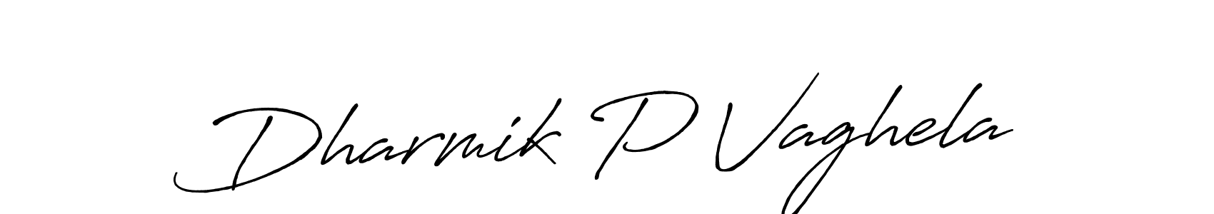 How to Draw Dharmik P Vaghela signature style? Antro_Vectra_Bolder is a latest design signature styles for name Dharmik P Vaghela. Dharmik P Vaghela signature style 7 images and pictures png