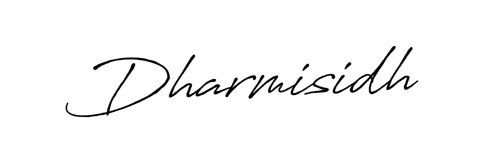 The best way (Antro_Vectra_Bolder) to make a short signature is to pick only two or three words in your name. The name Dharmisidh include a total of six letters. For converting this name. Dharmisidh signature style 7 images and pictures png