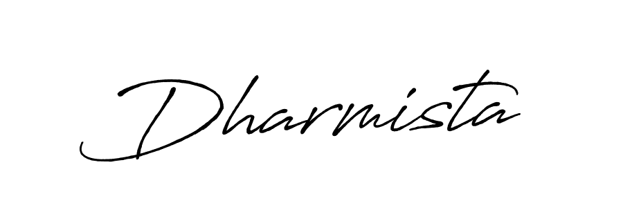 Also we have Dharmista name is the best signature style. Create professional handwritten signature collection using Antro_Vectra_Bolder autograph style. Dharmista signature style 7 images and pictures png