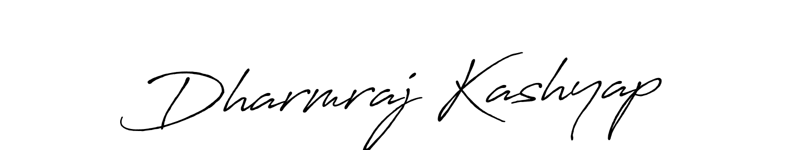 Design your own signature with our free online signature maker. With this signature software, you can create a handwritten (Antro_Vectra_Bolder) signature for name Dharmraj Kashyap. Dharmraj Kashyap signature style 7 images and pictures png
