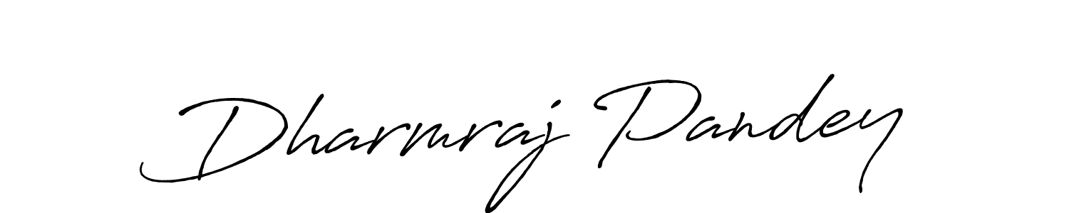 Antro_Vectra_Bolder is a professional signature style that is perfect for those who want to add a touch of class to their signature. It is also a great choice for those who want to make their signature more unique. Get Dharmraj Pandey name to fancy signature for free. Dharmraj Pandey signature style 7 images and pictures png