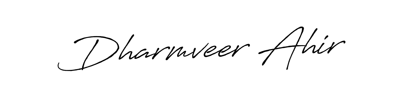 Best and Professional Signature Style for Dharmveer Ahir. Antro_Vectra_Bolder Best Signature Style Collection. Dharmveer Ahir signature style 7 images and pictures png