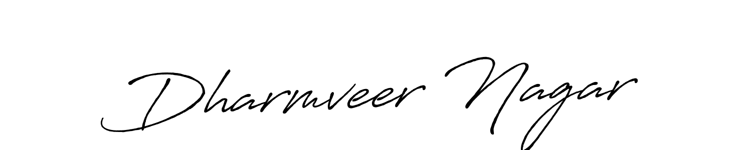 Also we have Dharmveer Nagar name is the best signature style. Create professional handwritten signature collection using Antro_Vectra_Bolder autograph style. Dharmveer Nagar signature style 7 images and pictures png