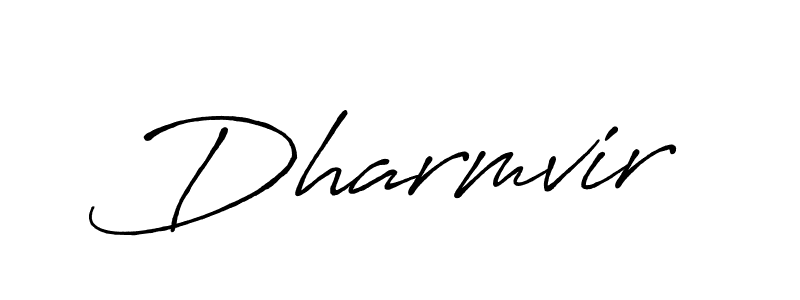 Use a signature maker to create a handwritten signature online. With this signature software, you can design (Antro_Vectra_Bolder) your own signature for name Dharmvir. Dharmvir signature style 7 images and pictures png