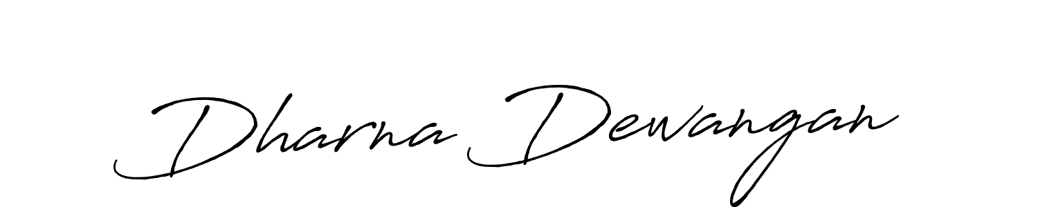 Also You can easily find your signature by using the search form. We will create Dharna Dewangan name handwritten signature images for you free of cost using Antro_Vectra_Bolder sign style. Dharna Dewangan signature style 7 images and pictures png