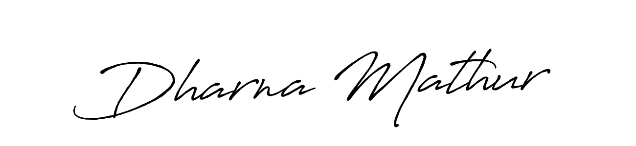 Dharna Mathur stylish signature style. Best Handwritten Sign (Antro_Vectra_Bolder) for my name. Handwritten Signature Collection Ideas for my name Dharna Mathur. Dharna Mathur signature style 7 images and pictures png