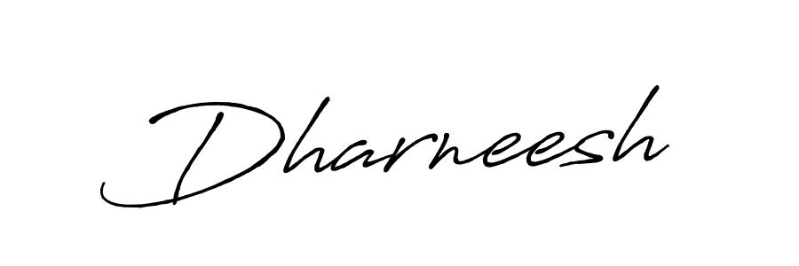 How to make Dharneesh name signature. Use Antro_Vectra_Bolder style for creating short signs online. This is the latest handwritten sign. Dharneesh signature style 7 images and pictures png
