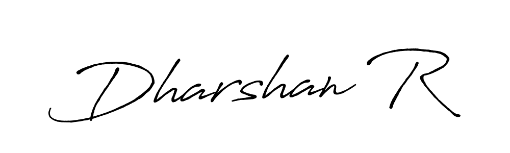 Make a beautiful signature design for name Dharshan R. Use this online signature maker to create a handwritten signature for free. Dharshan R signature style 7 images and pictures png