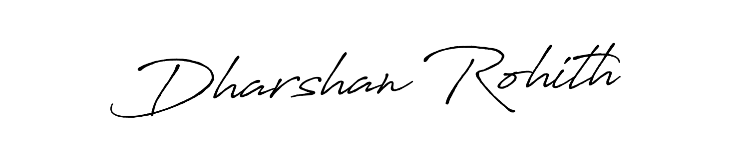 Once you've used our free online signature maker to create your best signature Antro_Vectra_Bolder style, it's time to enjoy all of the benefits that Dharshan Rohith name signing documents. Dharshan Rohith signature style 7 images and pictures png