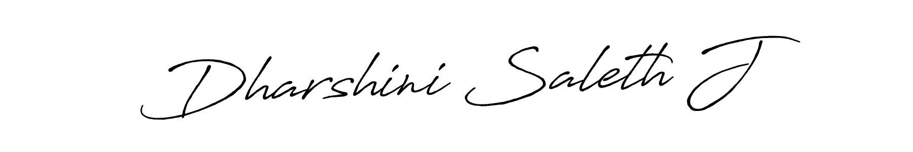 How to make Dharshini Saleth J signature? Antro_Vectra_Bolder is a professional autograph style. Create handwritten signature for Dharshini Saleth J name. Dharshini Saleth J signature style 7 images and pictures png