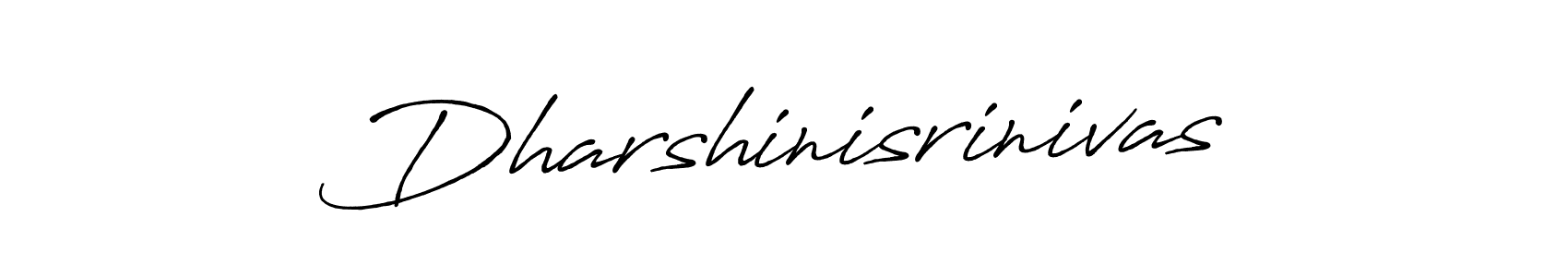 How to make Dharshinisrinivas signature? Antro_Vectra_Bolder is a professional autograph style. Create handwritten signature for Dharshinisrinivas name. Dharshinisrinivas signature style 7 images and pictures png