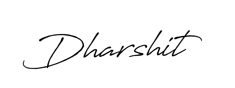 Use a signature maker to create a handwritten signature online. With this signature software, you can design (Antro_Vectra_Bolder) your own signature for name Dharshit. Dharshit signature style 7 images and pictures png