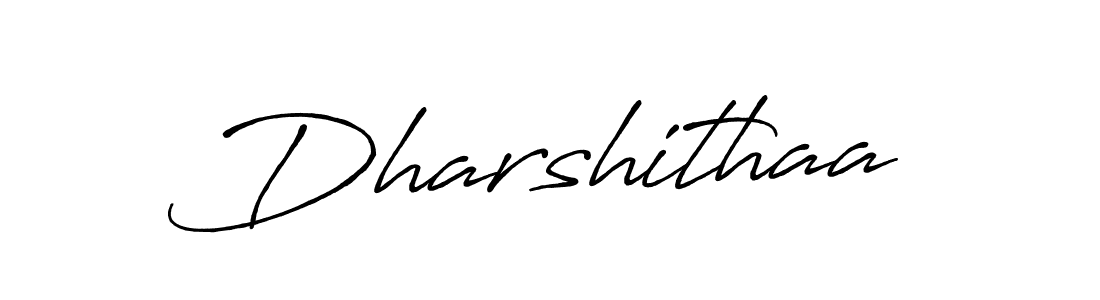 It looks lik you need a new signature style for name Dharshithaa. Design unique handwritten (Antro_Vectra_Bolder) signature with our free signature maker in just a few clicks. Dharshithaa signature style 7 images and pictures png