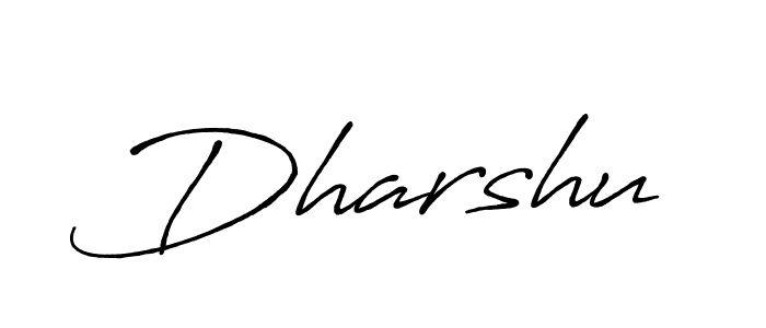 The best way (Antro_Vectra_Bolder) to make a short signature is to pick only two or three words in your name. The name Dharshu include a total of six letters. For converting this name. Dharshu signature style 7 images and pictures png